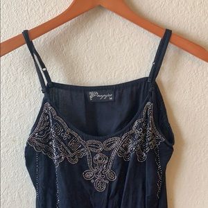 Beaded summer tank
